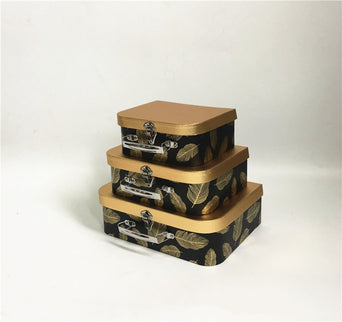 Set 3 cutii flori S3.135 negru