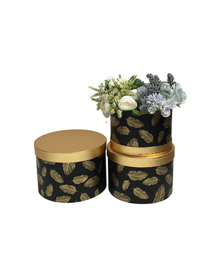 Set 3 cutii flori S3.136 negru