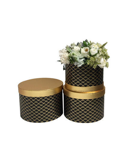 Set 3 cutii flori S3.137 negru