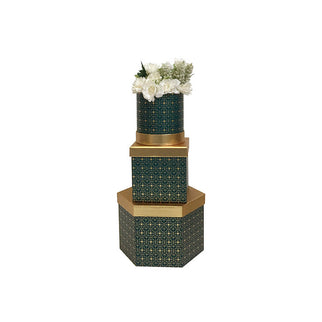 Set 3 cutii flori S3.150 verde