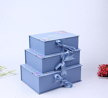 SET 3 CUTII FLORI S3.29 ALBASTRU