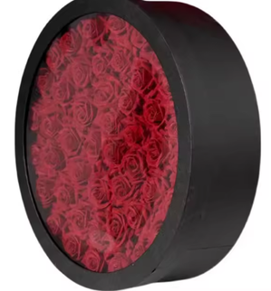 Set 3 cutii flori S3.89 negru "101 Trandafiri"