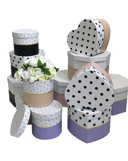 Set 3 cutii flori S3.80 roz