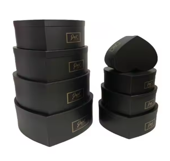 Set 5 cutii flori S5.2 negru