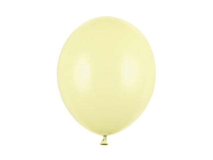 Baloane latex 30cm pastel light yellow s/100