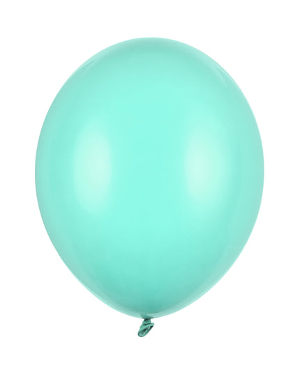 Baloane latex 30cm pastel light mint s/100