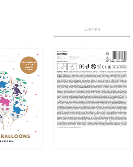 Baloane Dinozaur 30cm