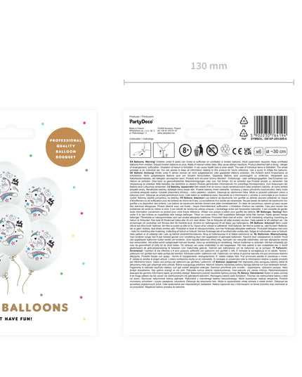 Baloane Unicorn 30cm