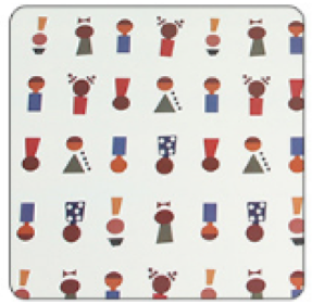 Ambalaj hartie de impachetat personaje