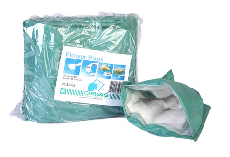 FLOWER BAG OASIS 200X200MM