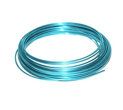 Sarma aluminiu 2mmx12m turquoise