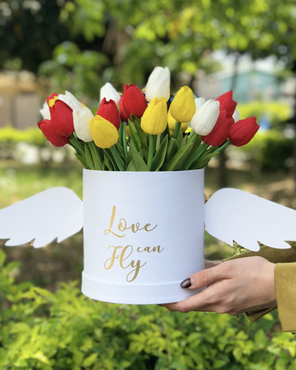 SET 3 CUTII FLORI S3.39 ALB