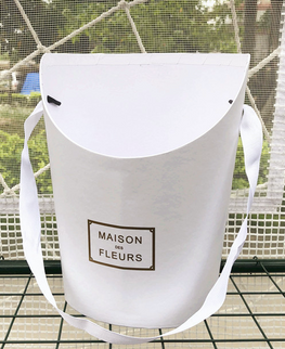 Cutie flori S1.46 17x14x22cm alb