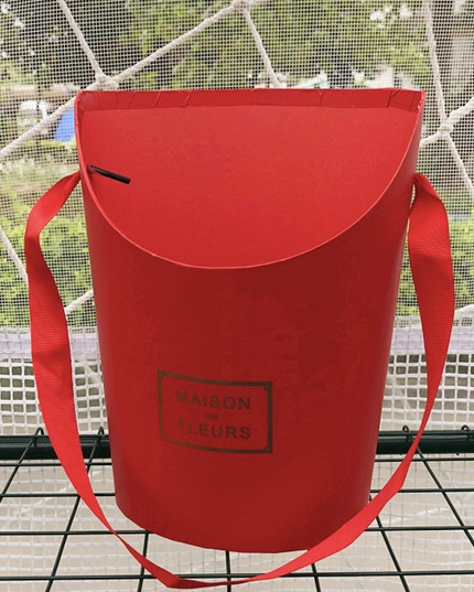 Cutie flori S1.46 17x14x22cm rosu