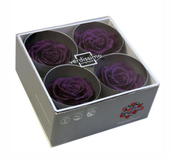Trandafir criogenat Ø7-8cm violet