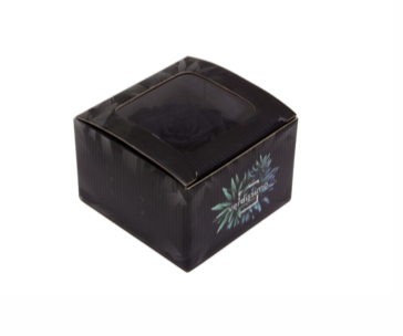 Trandafir criogenat Ø9-10cm negru