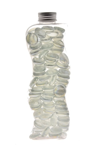 Pietre decorative nougat 500g glassy