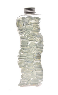 Pietre decorative nougat 500g glassy