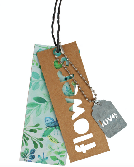 Eticheta "Flowers" S/25