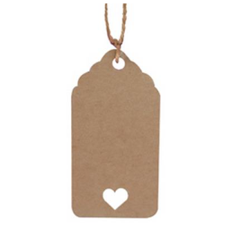 Eticheta "Hearts" S/100