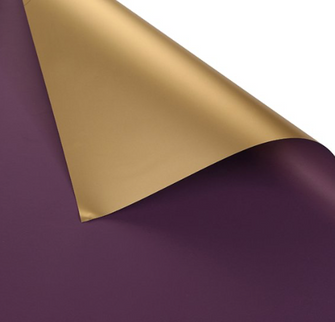 Ambalaj waterproof duo auriu si mov