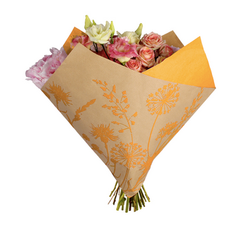 Sleeve 35x35cm S/25 Nature portocaliu