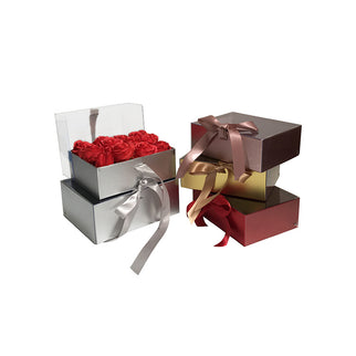 Set 2 cutii flori S2.18 rosu