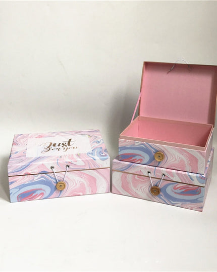 Set 3 cutii flori S3.130 roz