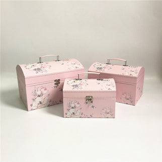 Set 3 cutii flori S3.81 roz