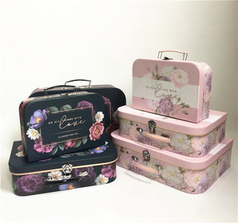 Set 3 cutii flori S3.24 navy