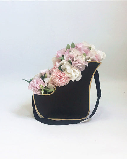 Set 2 cutii flori S2.13 negru