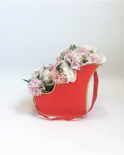 Set 2 cutii flori S2.13 rosu