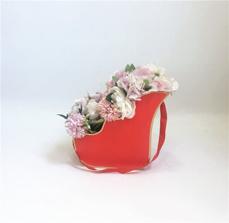 Set 2 cutii flori S2.13 rosu