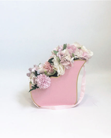 Set 2 cutii flori S2.13 roz