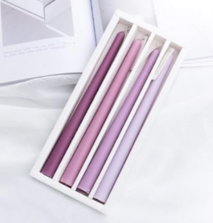 Set lumanari conice S/4 mov