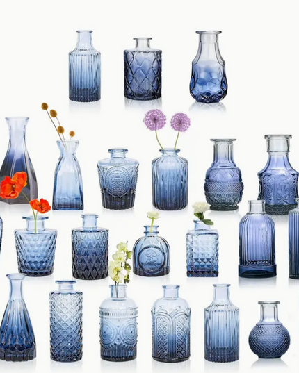 Vaze mini S/24 albastru degrade