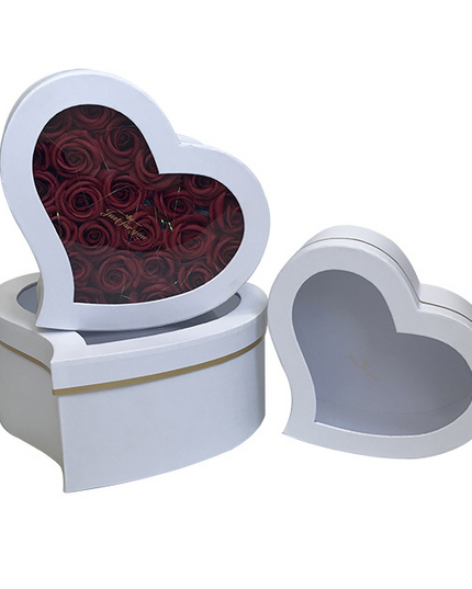 SET 3 CUTII FLORI S3.3 ALB