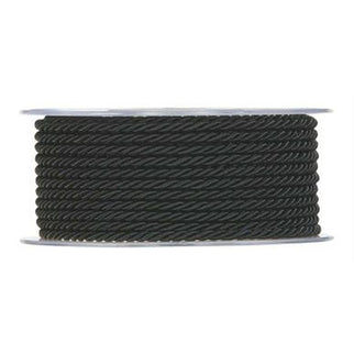 Panglica snur 2.5mmx30m negru