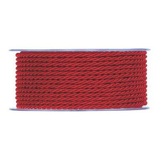 Panglica snur 2.5mmx30m rosu