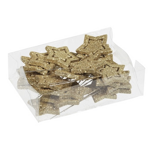 Pick steluta 4cm S/24 auriu