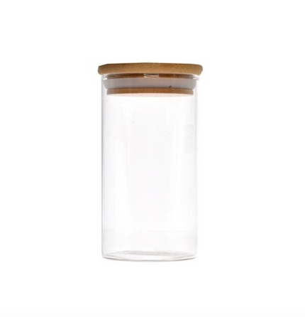 Borcan sticla. 3 (6.5x12cm)