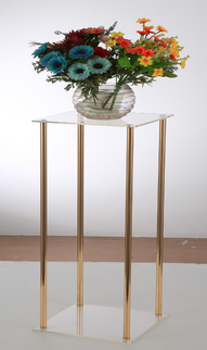 Suport flori acryl/metal 80cm