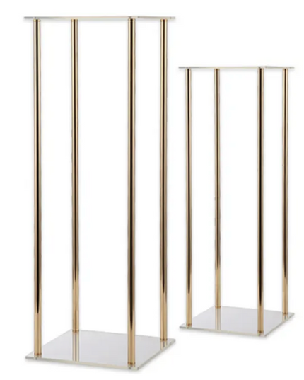 Suport flori acryl/metal 80cm