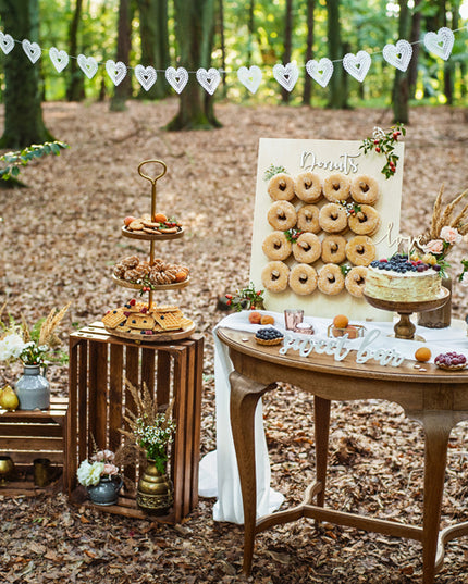 Decor masa lemn "sweet bar"