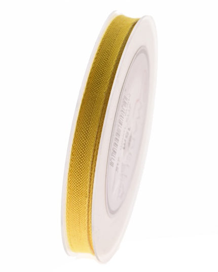Panglica textil 10mmx15m galben