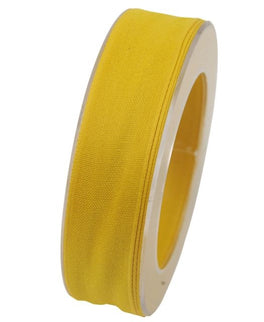 Panglica textil 25mmx20m galben