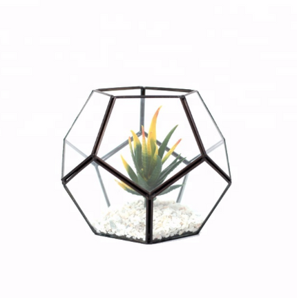 TERARIU STICLA NO. 9 NEGRU (15X14.5X13)