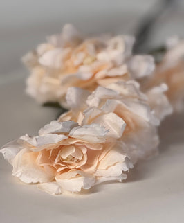 Trandafiri artificiali garden spr (6 flori) crem