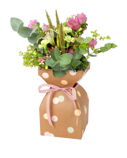 Suport buchet flori 11.5xH21cm confetti