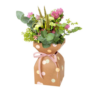 Suport buchet flori 11.5xH21cm confetti